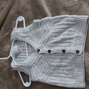 Sweater vest gray 12 m